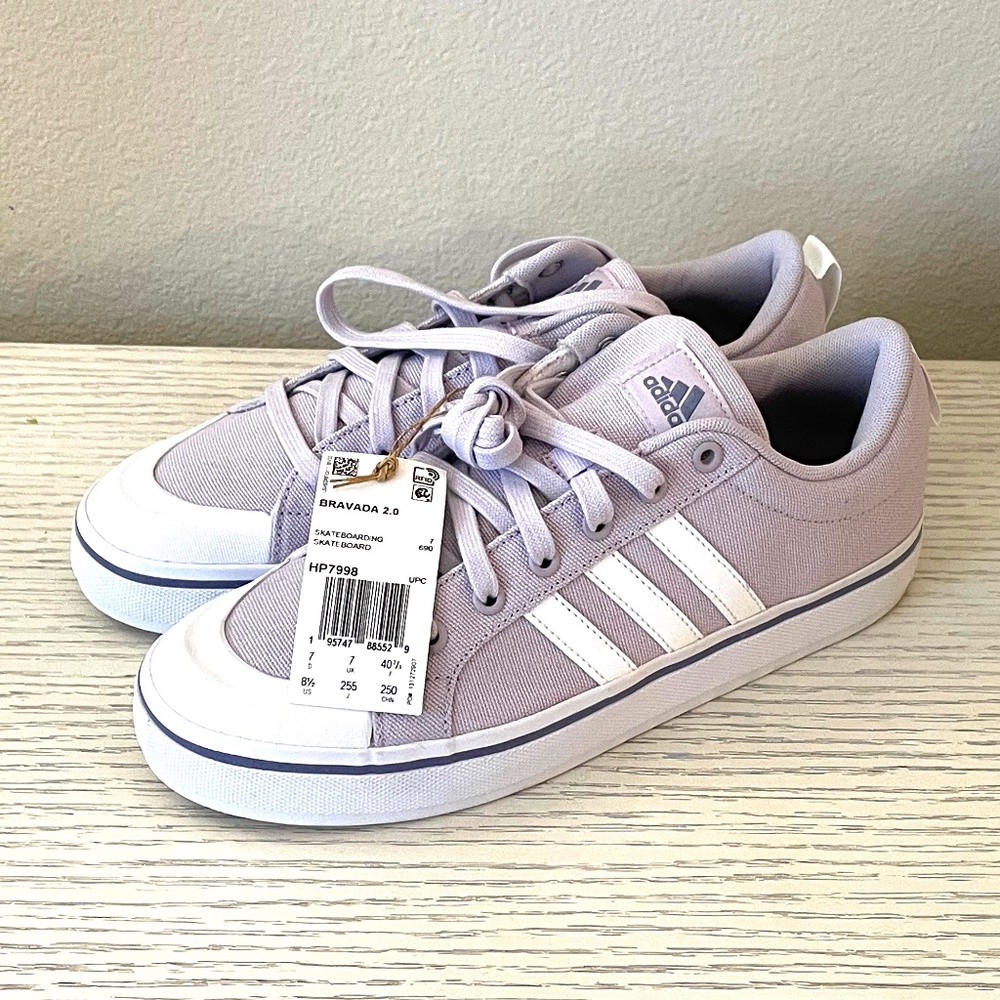 NWT Adidas Cloudfoam Sneakers in Lavender